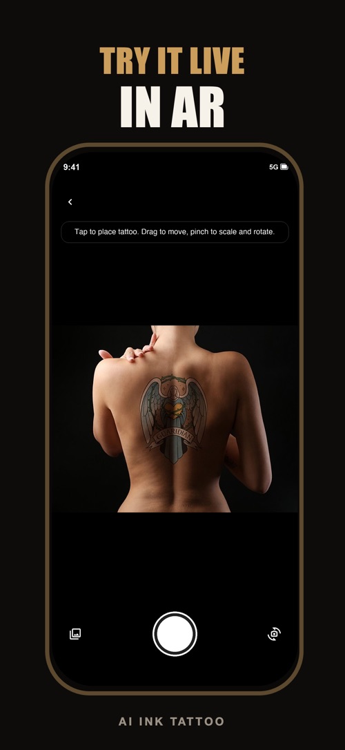 AI Ink Tattoo &mdash; Try it live in AR