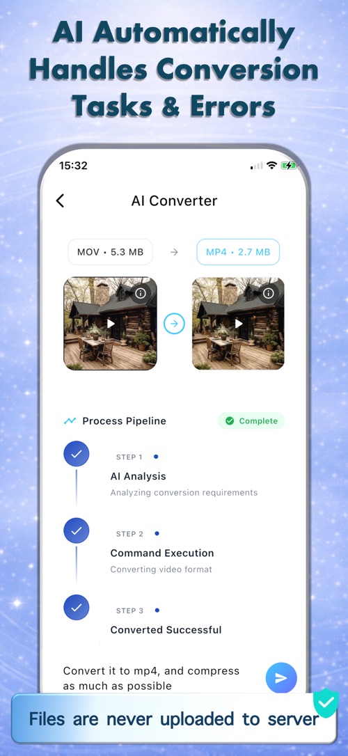 AI Media Converter &mdash; The AI handles the failures too